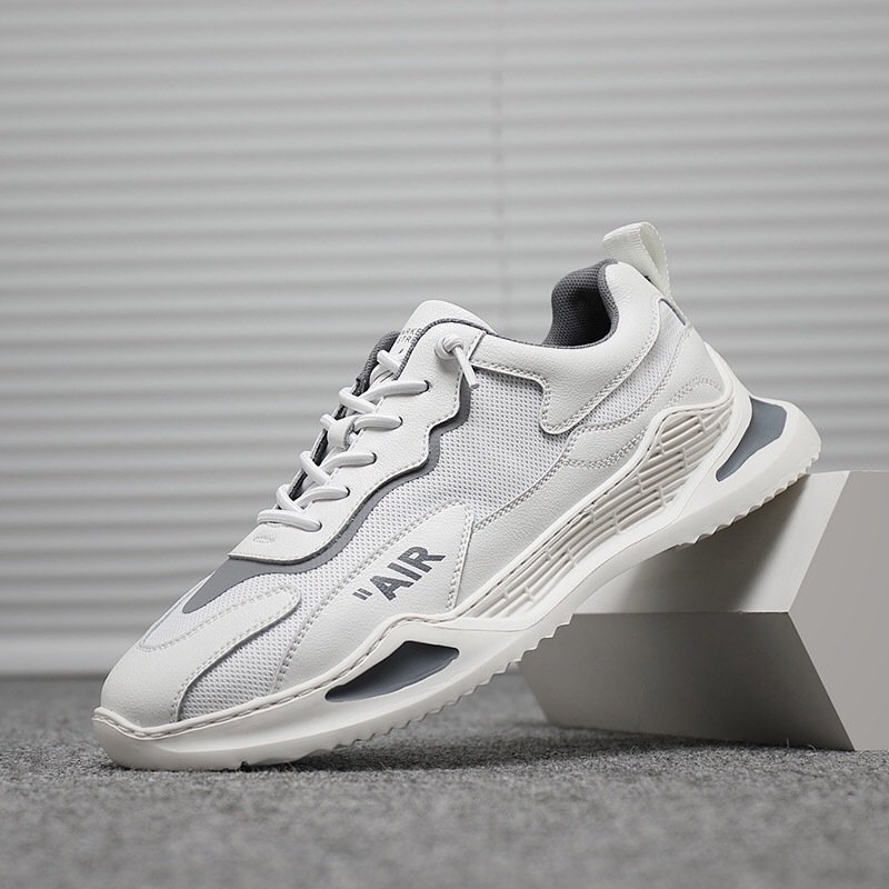 Breathable men's shoes summer cross-border 2020 trend sports shoes men's new leather casual trendy shoes men's shoes